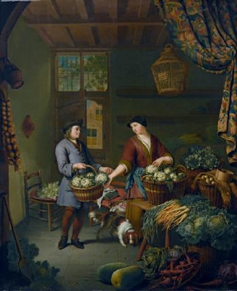 L'intendante by Willem van Mieris