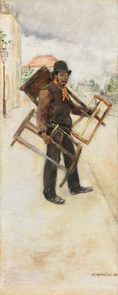L´affûteur de scies by Jean Francois Raffaelli