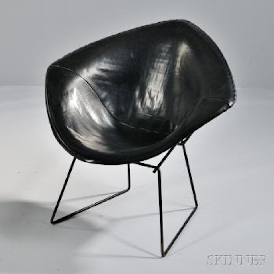 Diamond-back Chair by Harry Bertoia