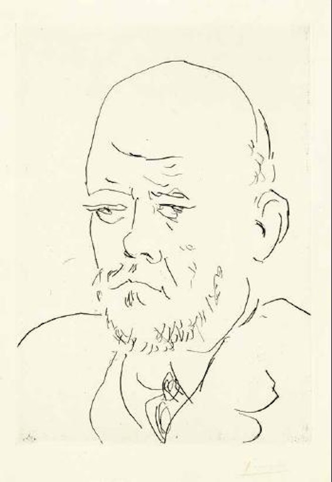 Portrait d’Ambroise Vollard, III by Pablo Picasso