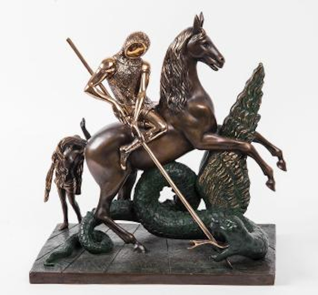 Saint Georges et le Dragon by Salvador Dali