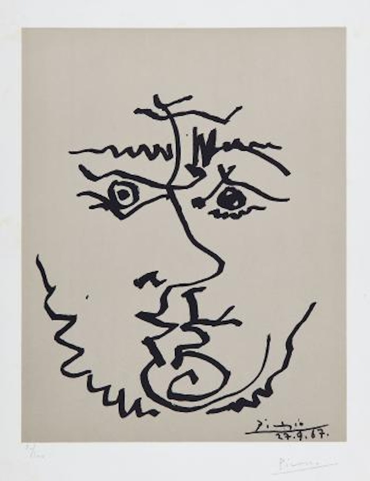 Visage by Pablo Picasso