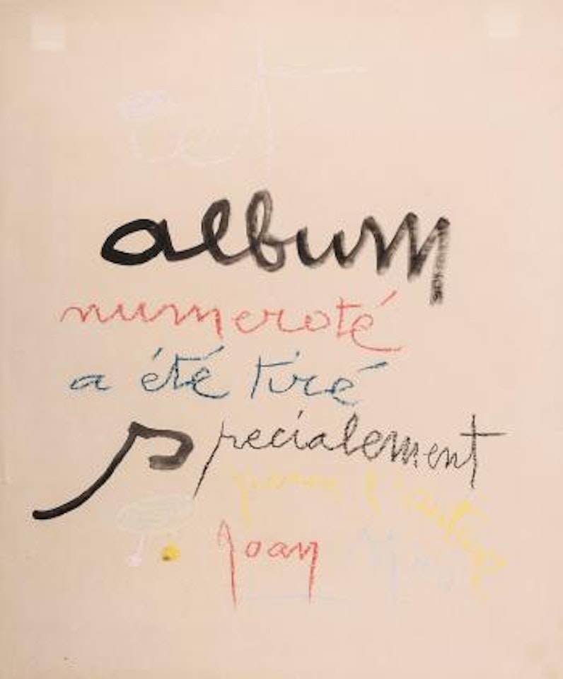 Album by Joan Miró