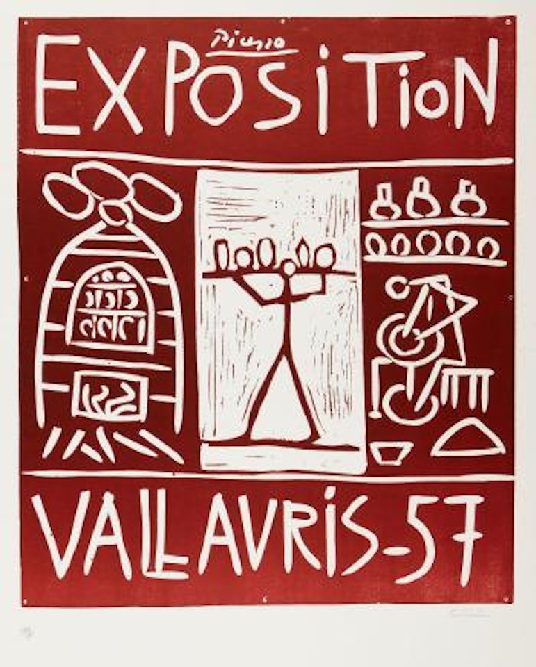 Exposition Vallauris (B 1277) by Pablo Picasso