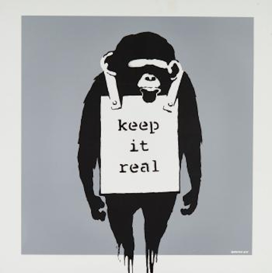Keep it Real, Silver by Banksy