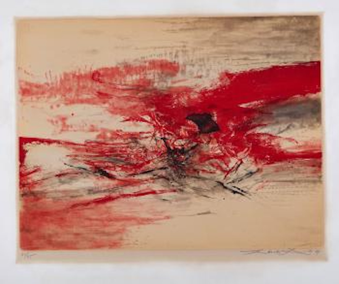 Sans Titre (A 203) by Zao Wou-Ki
