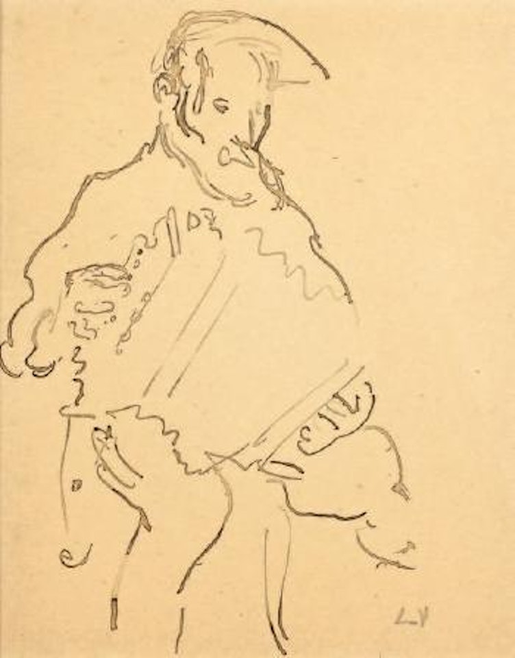Accordéoniste by Louis Valtat