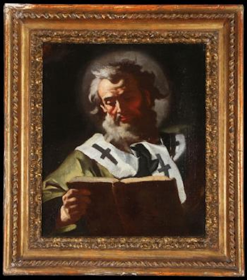 A Bishop Saint, Perhaps St. Nicholas of Bari by Francesco Solimena