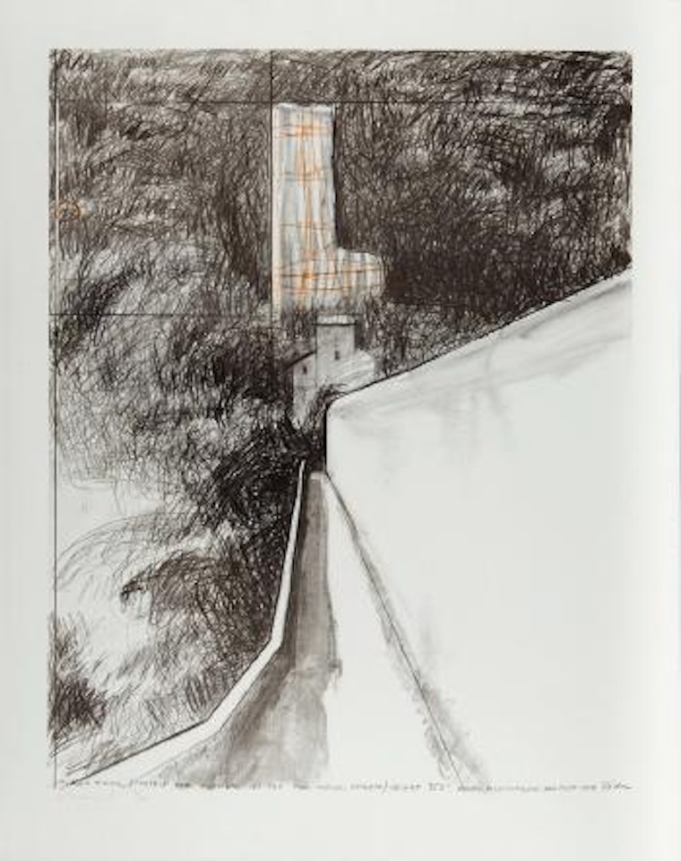 Packet Tower Spoleto by Christo