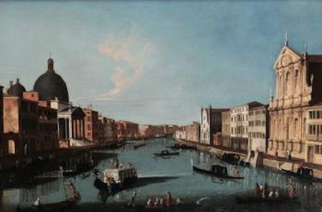 Veduta del Canal Grande by Apollonio Domenichini