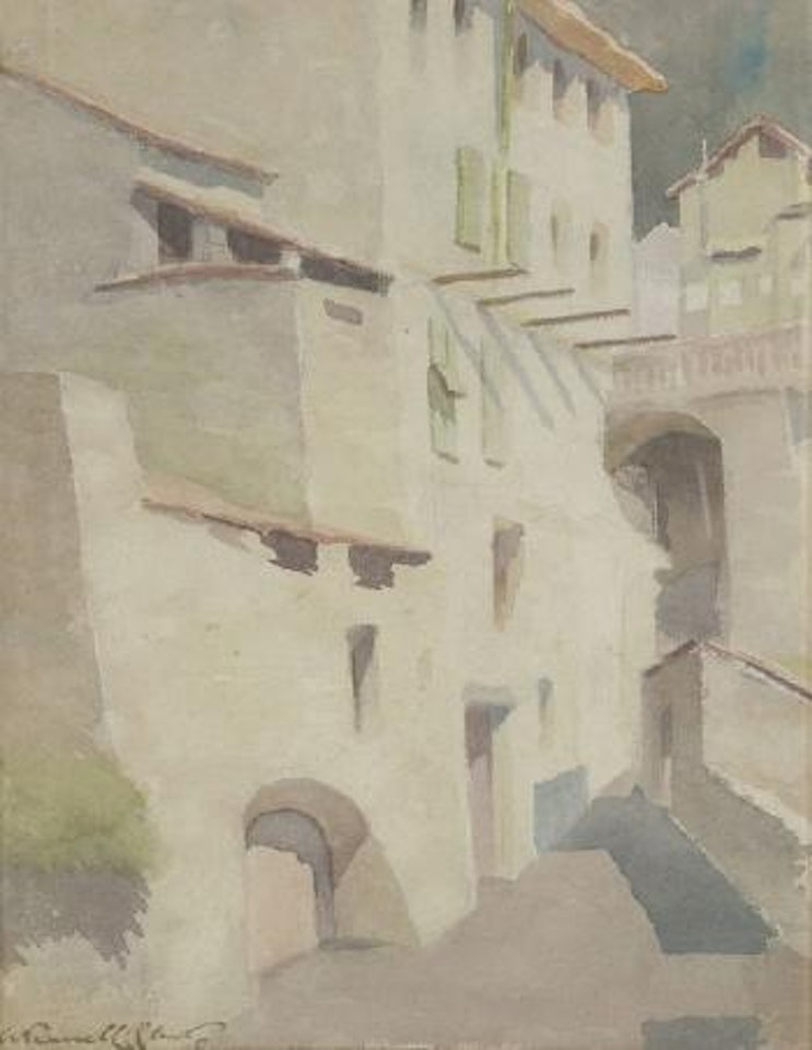 Maison blanche by William Russell Flint