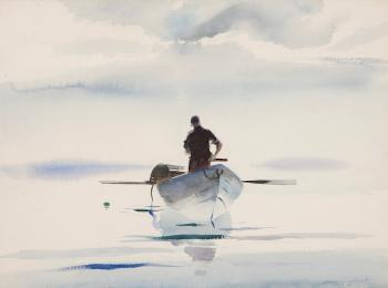 Land fog by Andrew Wyeth
