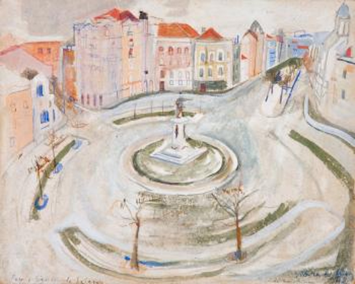 Praça Duque de Saldanha by Maria Helena Vieira Da Silva