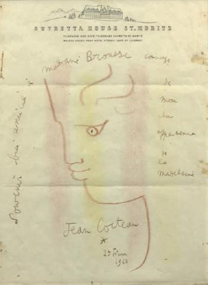 Profil de faune by Jean Cocteau