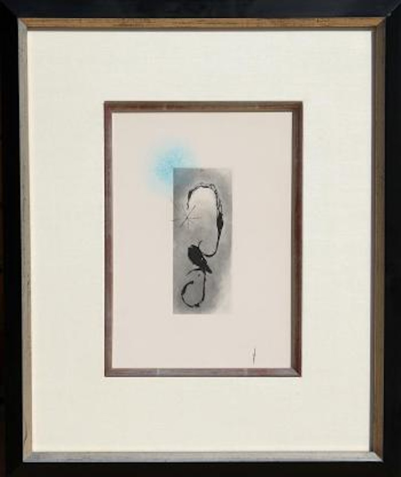 Sans le Soleil, malgre les autres astres, il ferait nuit from Heraclitus of Ephesus by Joan Miró