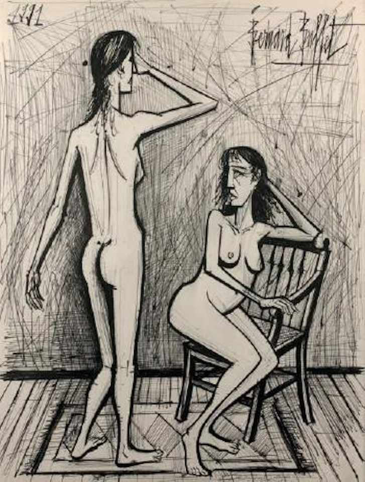 Deux femmes by Bernard Buffet