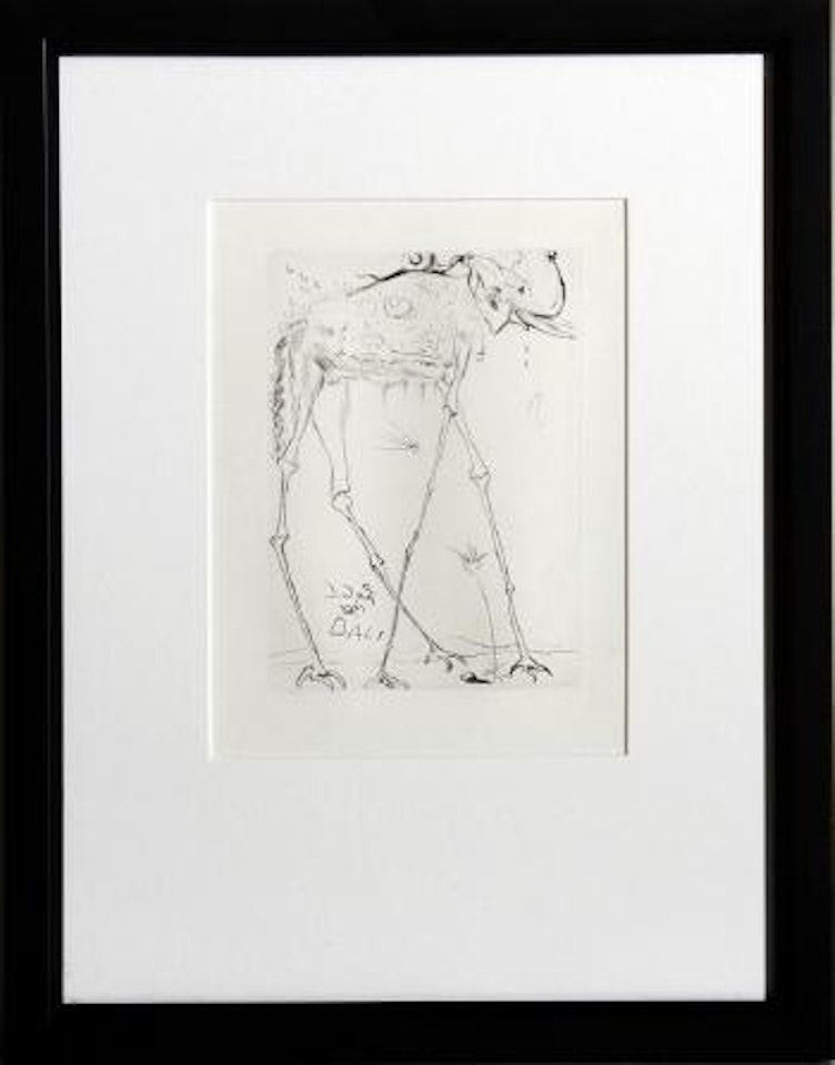 Space Elephant by Salvador Dali