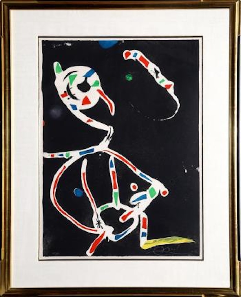 La Traca III (Fireworks III) by Joan Miró