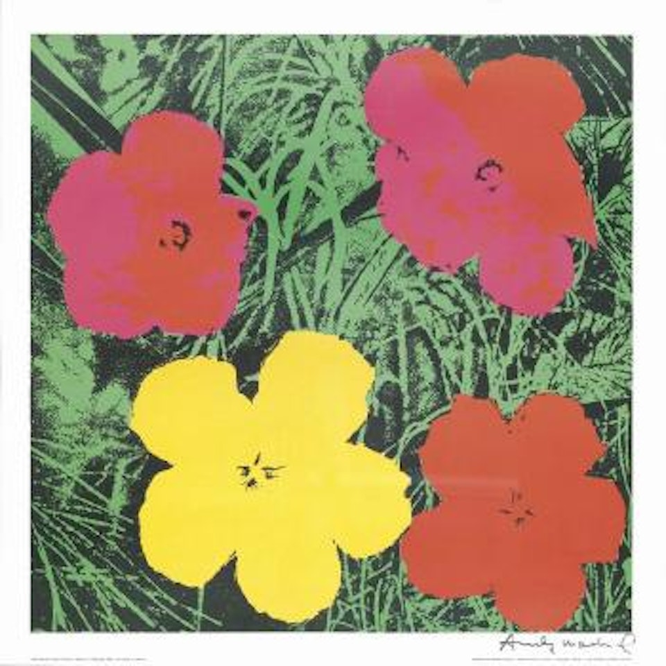 Flowers by Andy Warhol