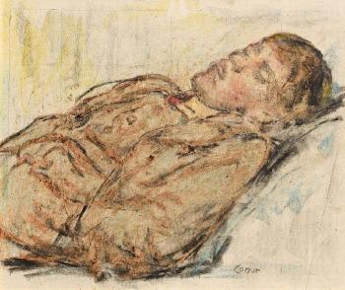 Gentleman resting by William Conor