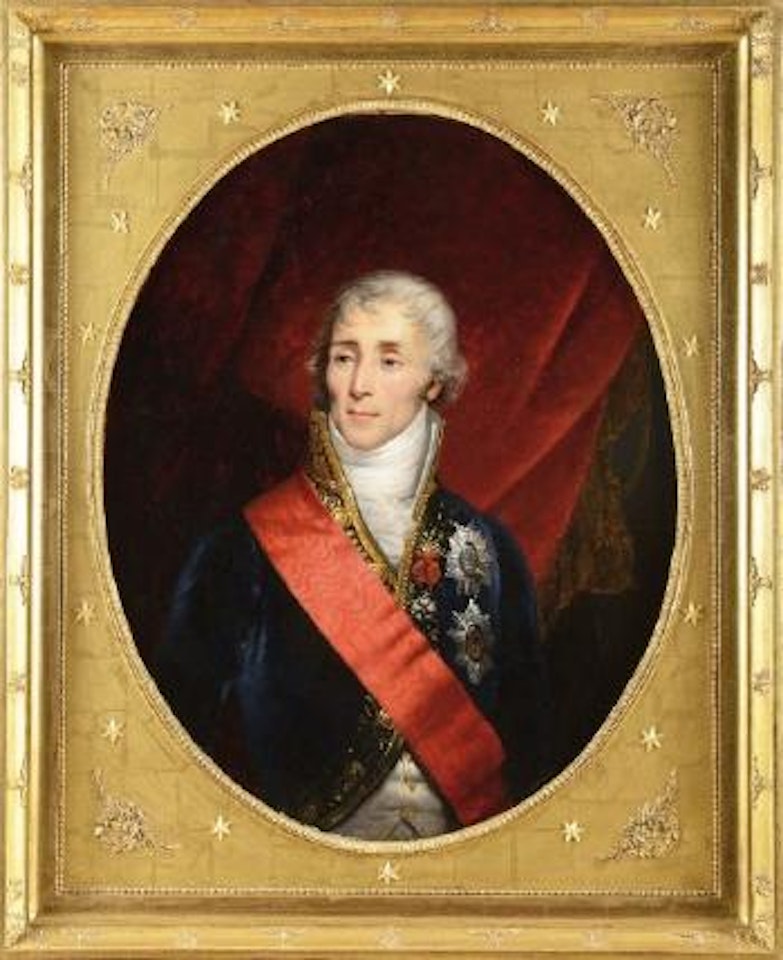 Joseph Fouché, duc d’Otrante, en habit de Sénateur, portant les insignes de Grand Aigle de la Légion d’honneur et de l’Ordre de l’Aigle d’Or du Wurtemberg by Claude Marie Dubufe