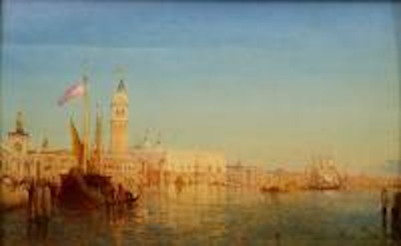 Grand Canal à Venise by Félix Ziem