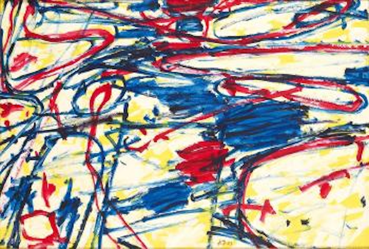 Mire G 145 (Kowloon) by Jean Dubuffet