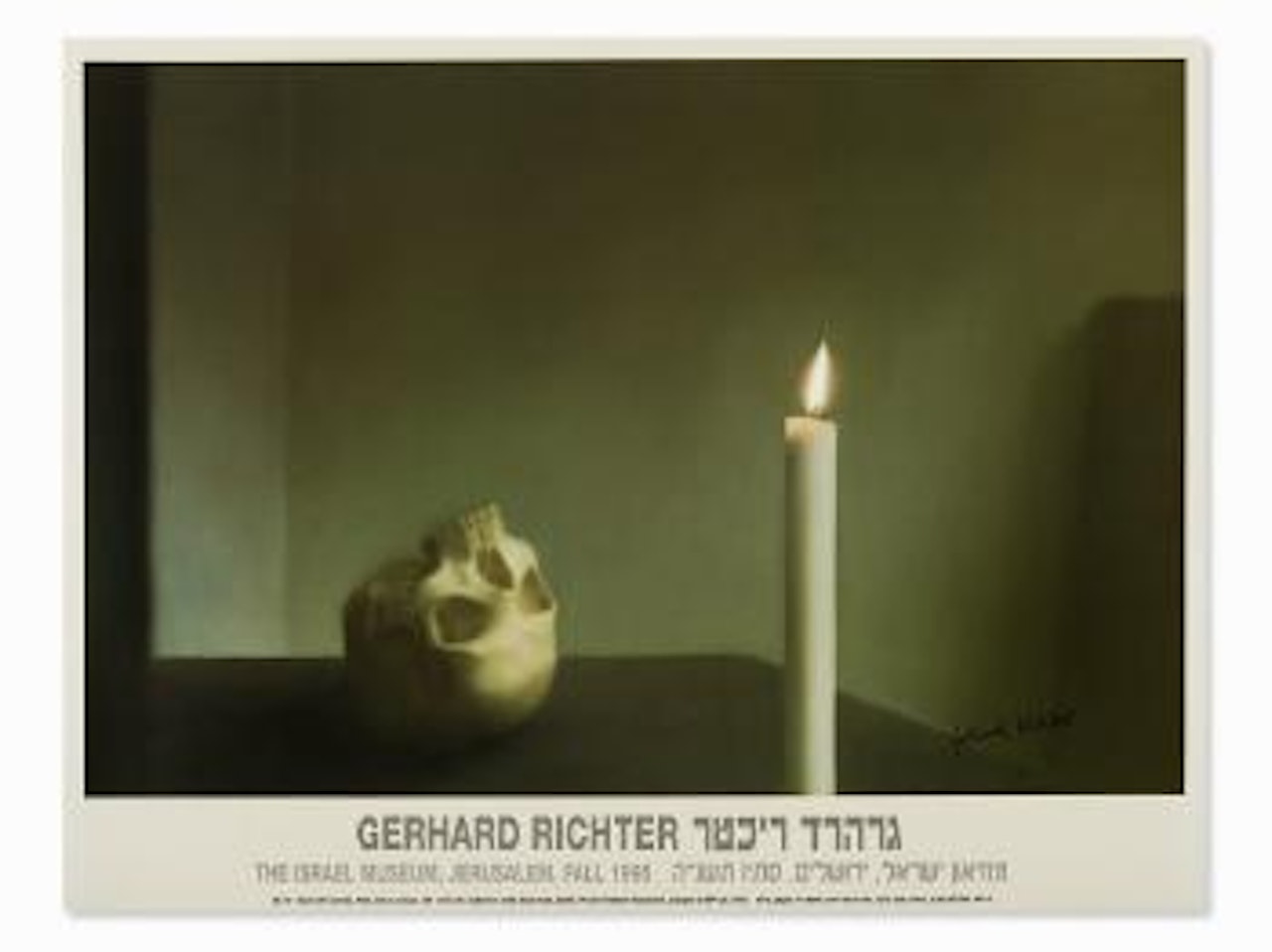 Exhibition Poster by Gerhard Richter