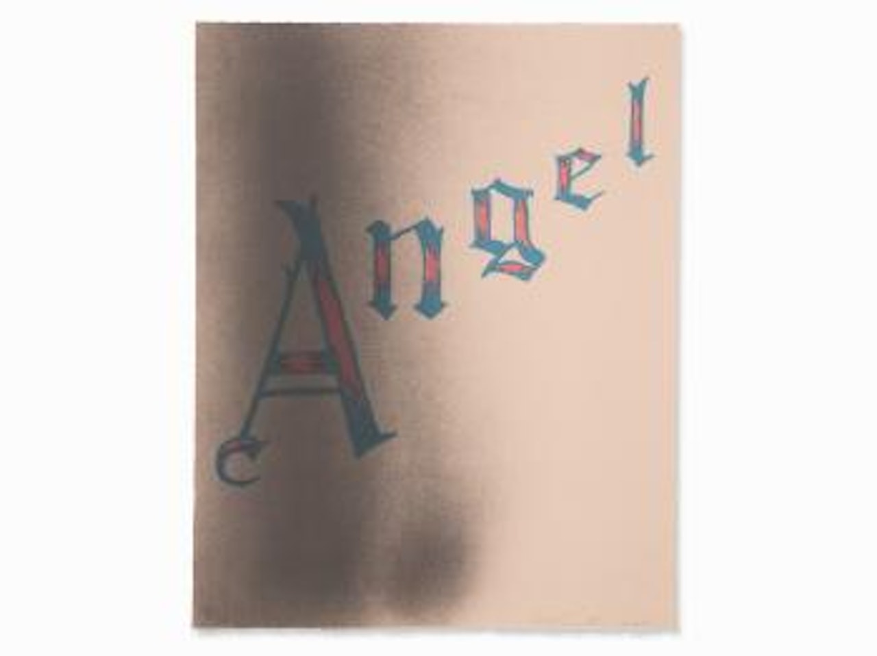 Angel by Ed Ruscha
