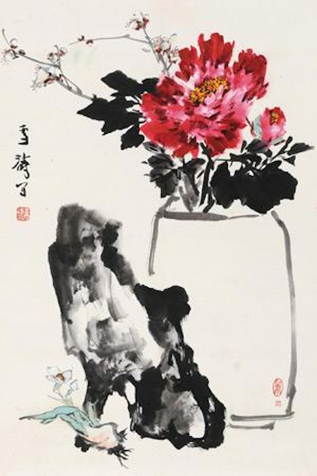 Flowers by Wang Xuetao