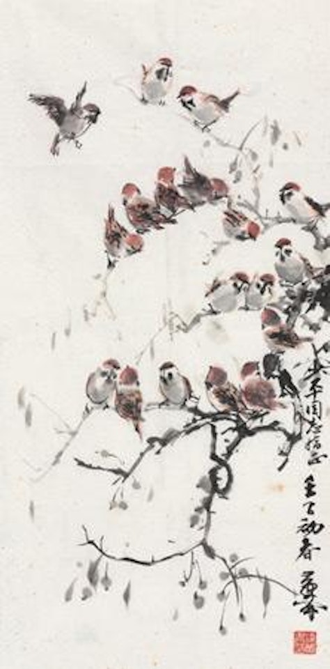 Sparrow by Huang Zhou
