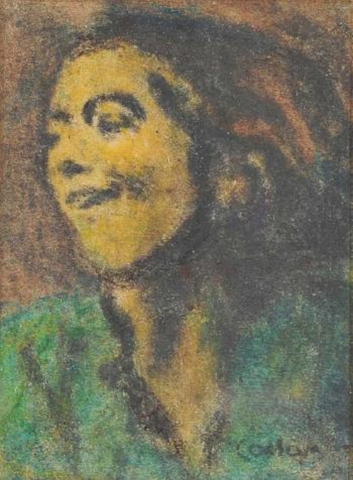 The happy girl by William Conor
