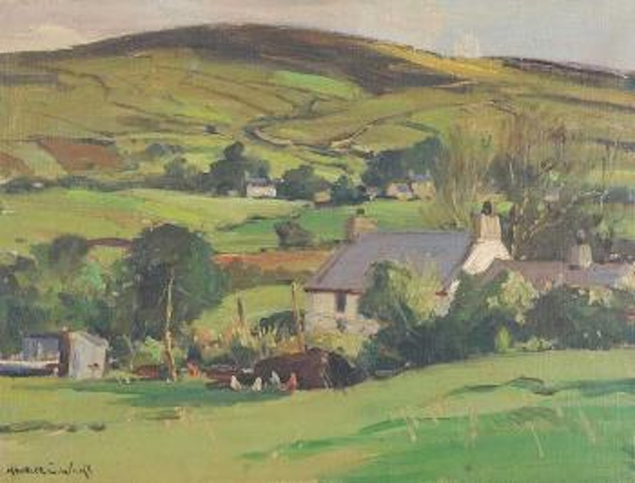 McCullam's Farm, Cushendun, Country Antrim by Maurice Canning Wilks