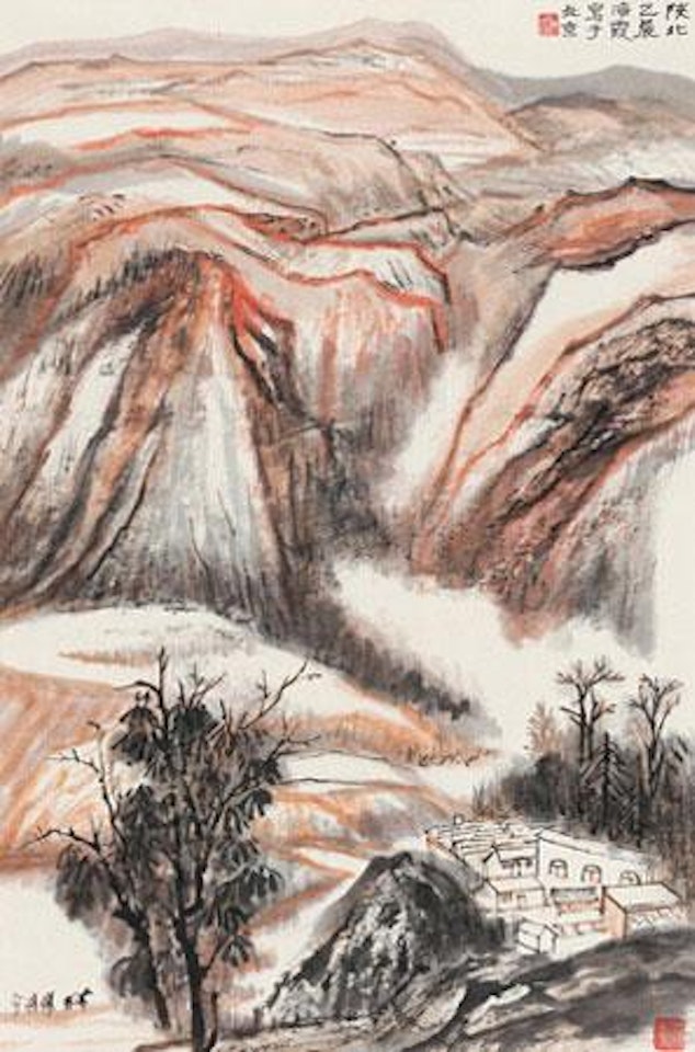 Morning of North Shaan Xi by He Haixia