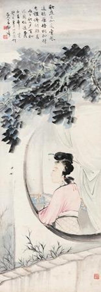 Lady by Zhang Daqian