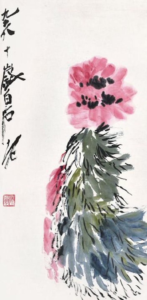 Peony by Qi Baishi