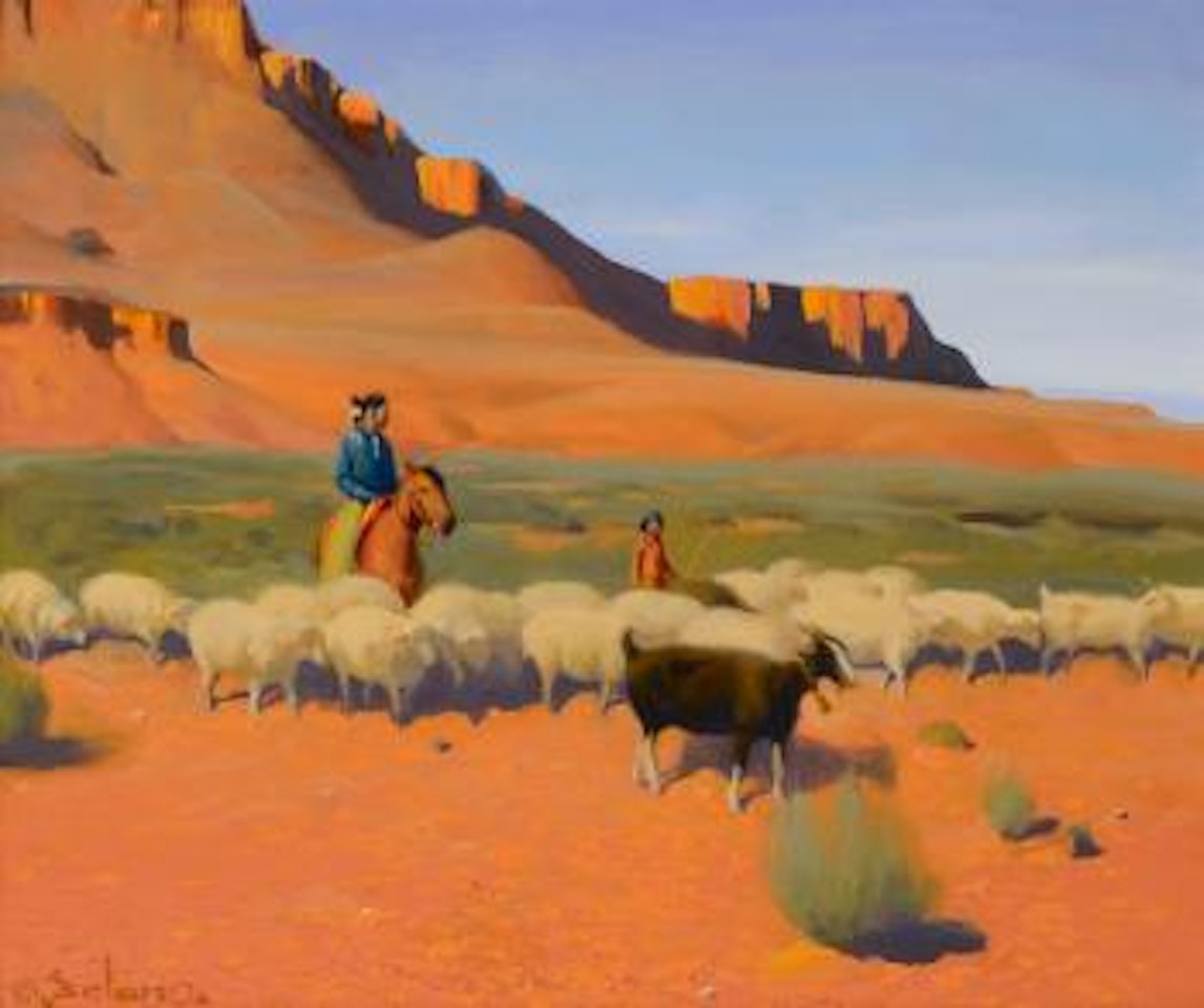 Land of the Dineh by Gerard Curtis Delano
