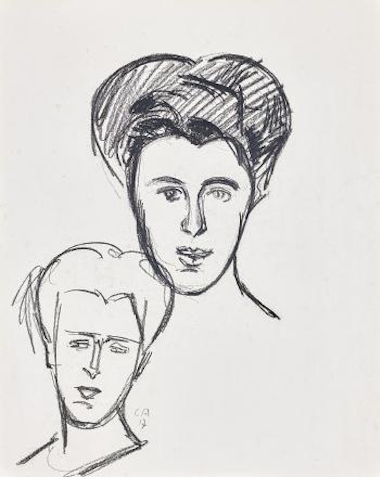 Bildnis Gertrud Müller by Cuno Amiet