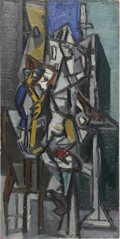 The painter and his family by Emilio Vedova
