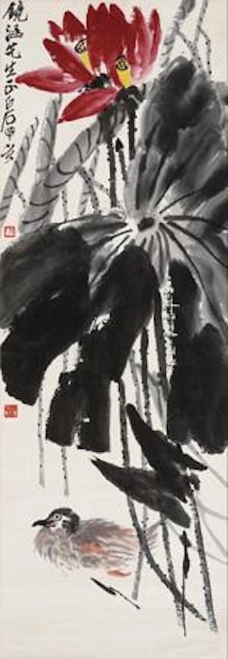 Lotus by Qi Baishi