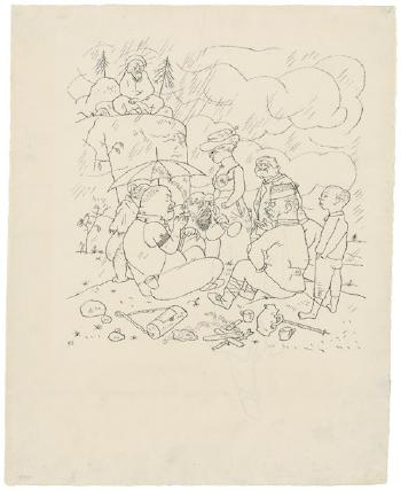 Germanentag by George Grosz