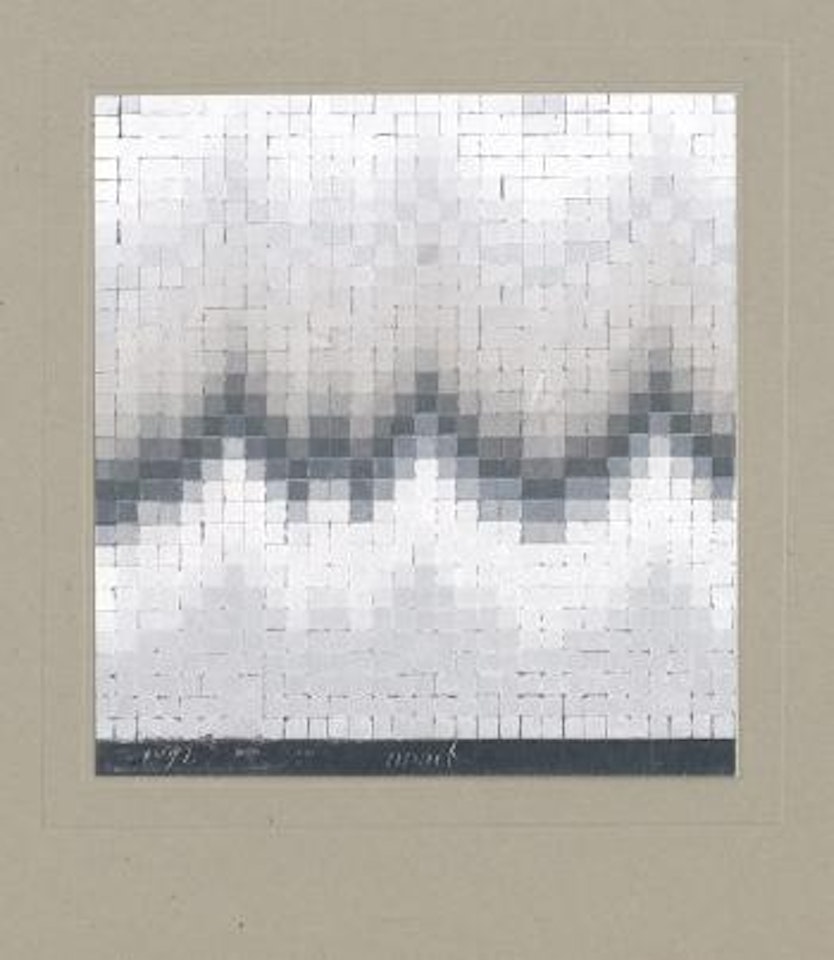 Kleines Lichtrelief (Lichtkaros) by Heinz Mack