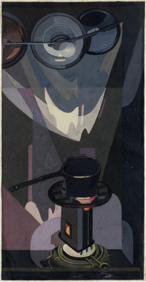 Den Haag, Küche, Petroleumkocher by Hannah Höch