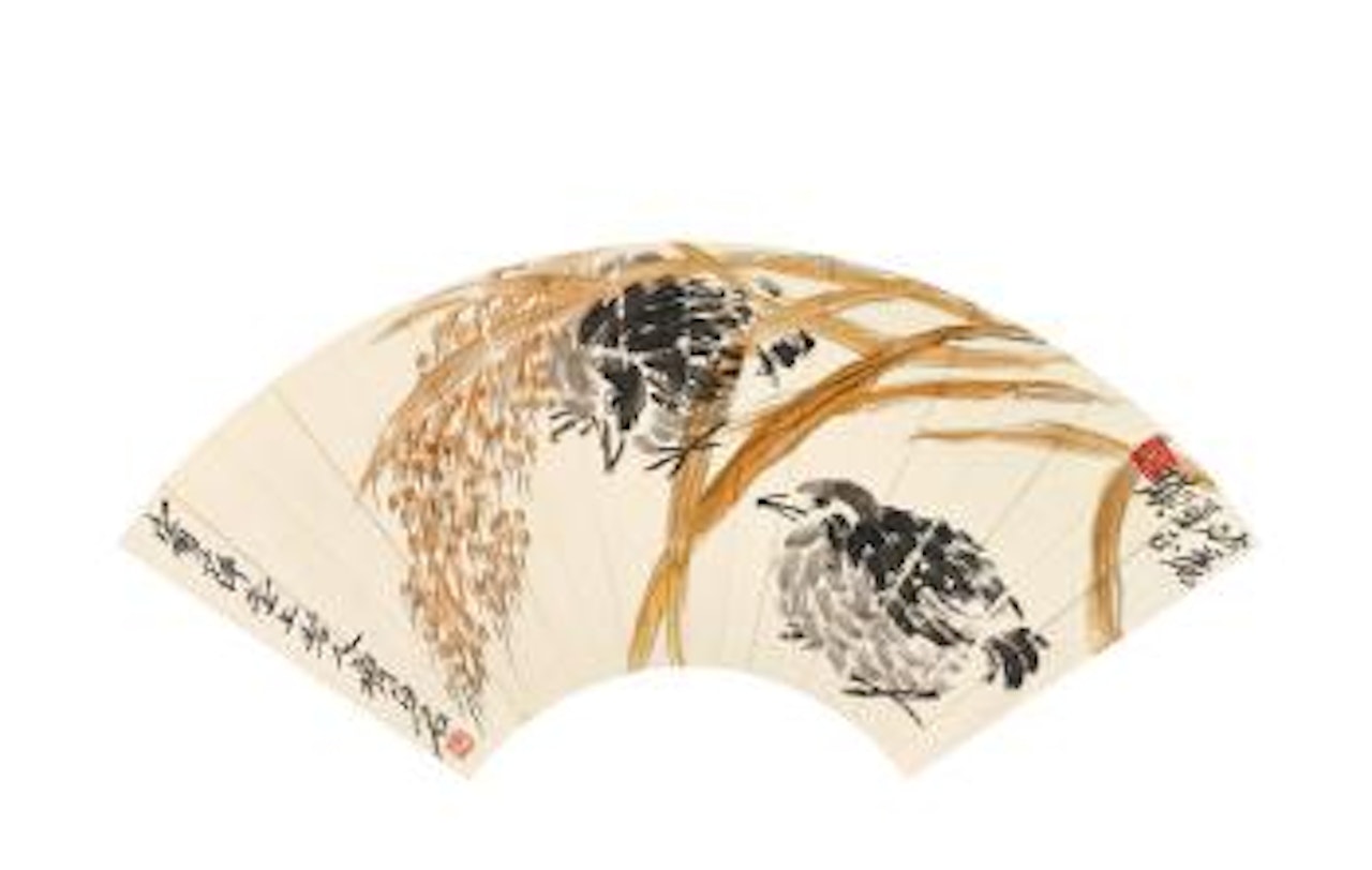Rise ears by Qi Baishi