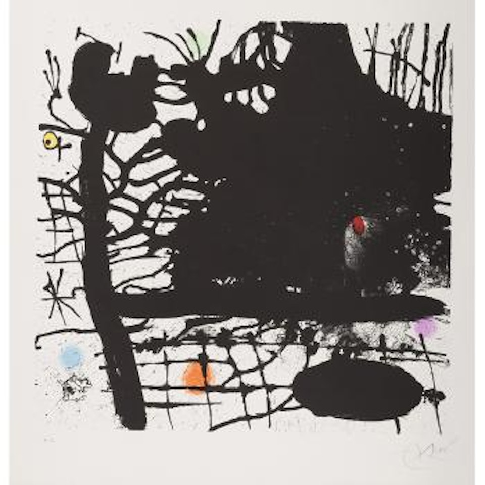 Nuit tentaculaire by Joan Miró