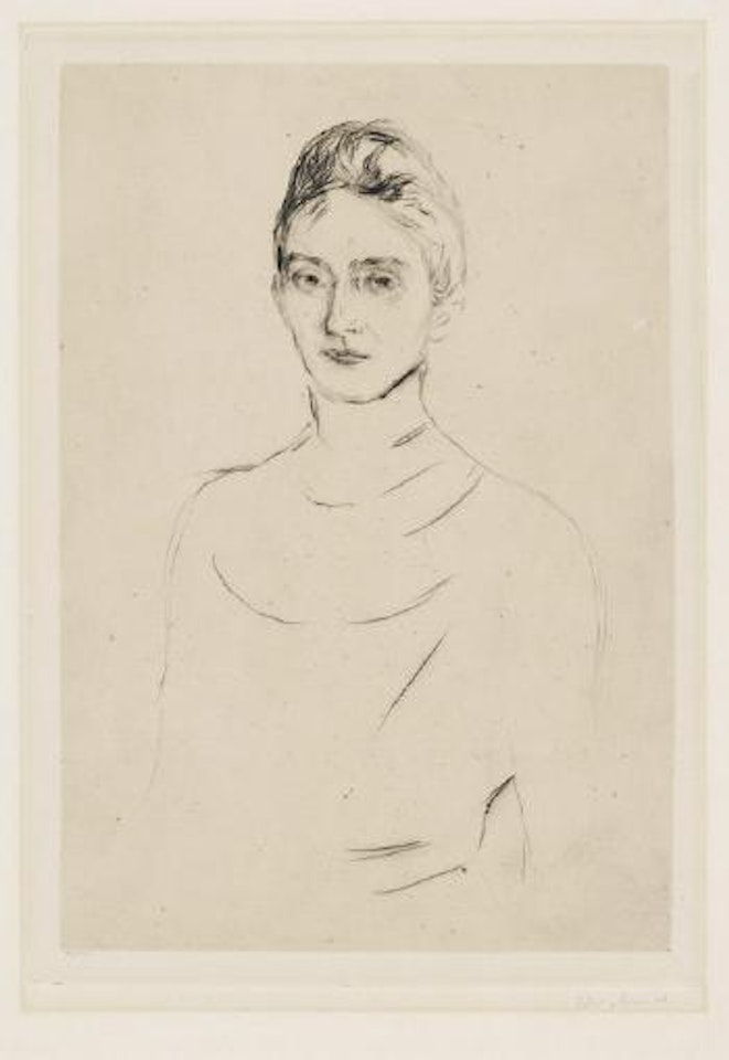 Frau Marie Linde by Edvard Munch
