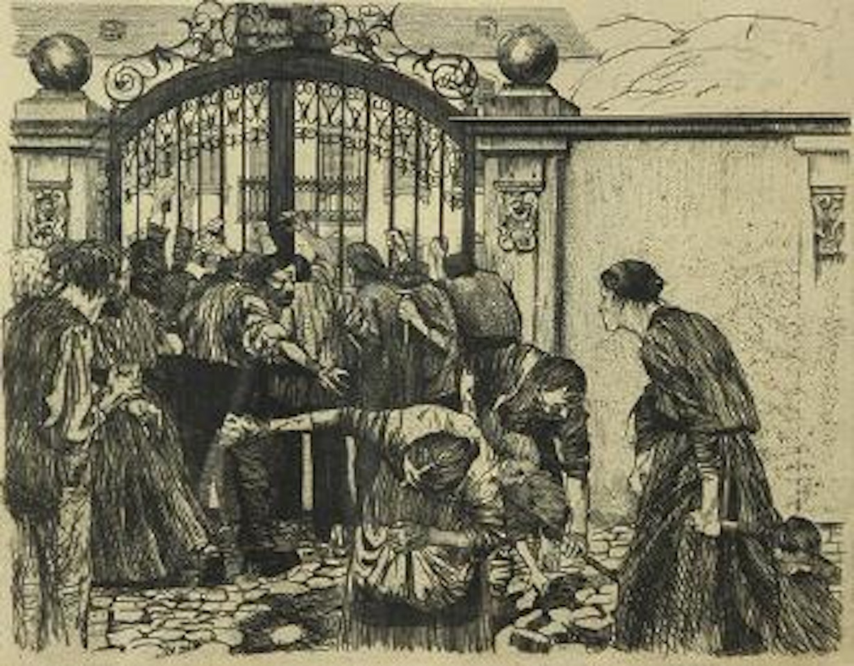 Der Sturm by Kathe Kollwitz