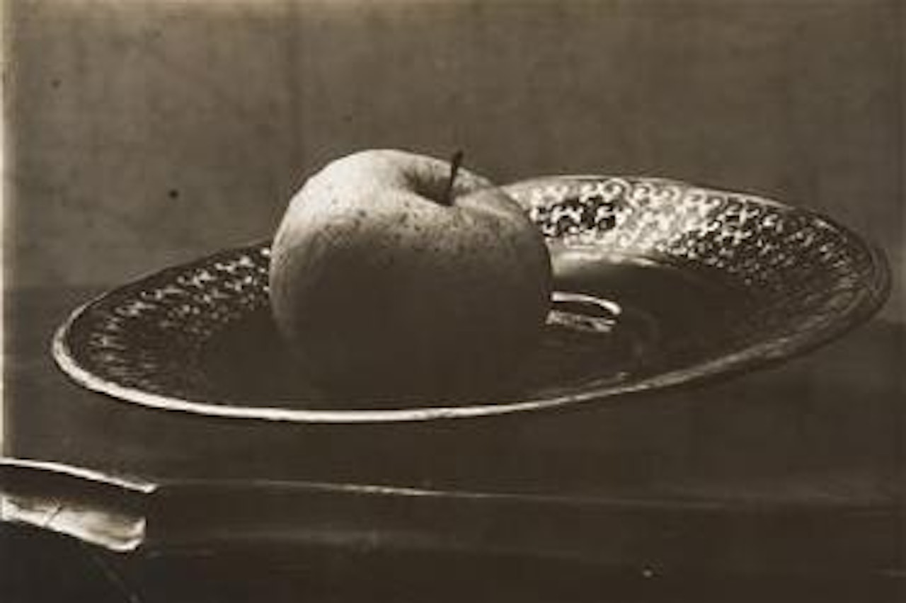 An Apple on a Plate by Josef Sudek