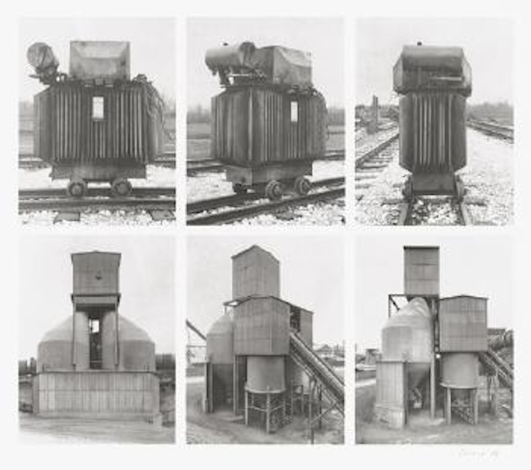 Transformer and Bunker for Ore by Bernd & Hilla Becher