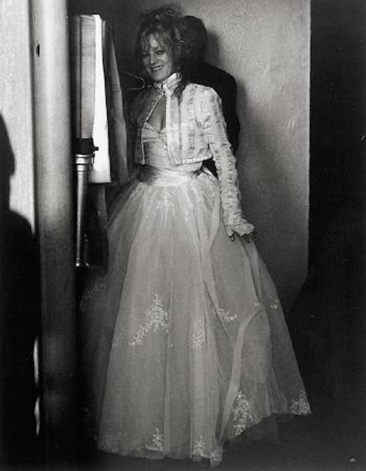 Cookie Mueller on Her Wedding Day by Peter Hujar